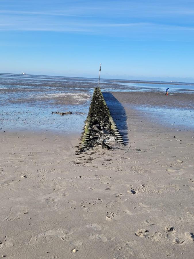 Strandkajuete Hooksiel Schillig Zewnętrze zdjęcie